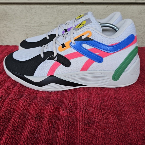 Puma TRC Blaze Court Basketball Shoes Multicolored Sneakers Men's Size:11 - Picture 1 of 9